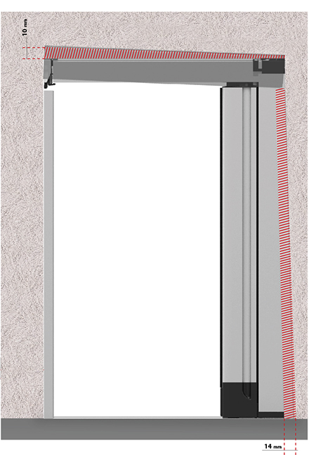 Profilo di chiusura e compensatore