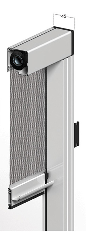Zanzariera incassata perlegno 45